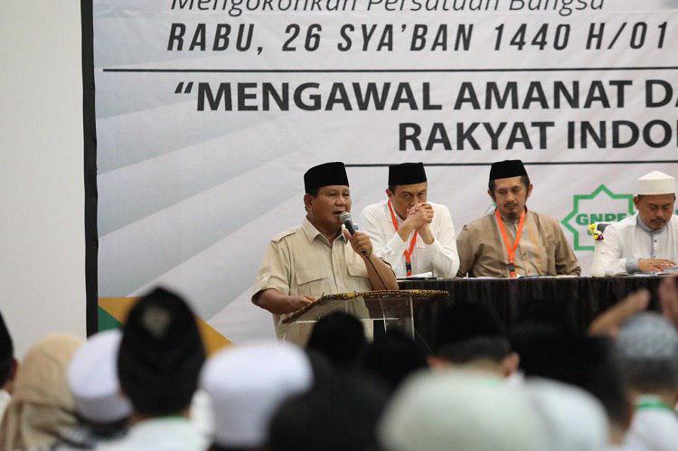 Komentari Hasil Ijtima Ulama ke-3, Prabowo: Komprehensif dan Tegas